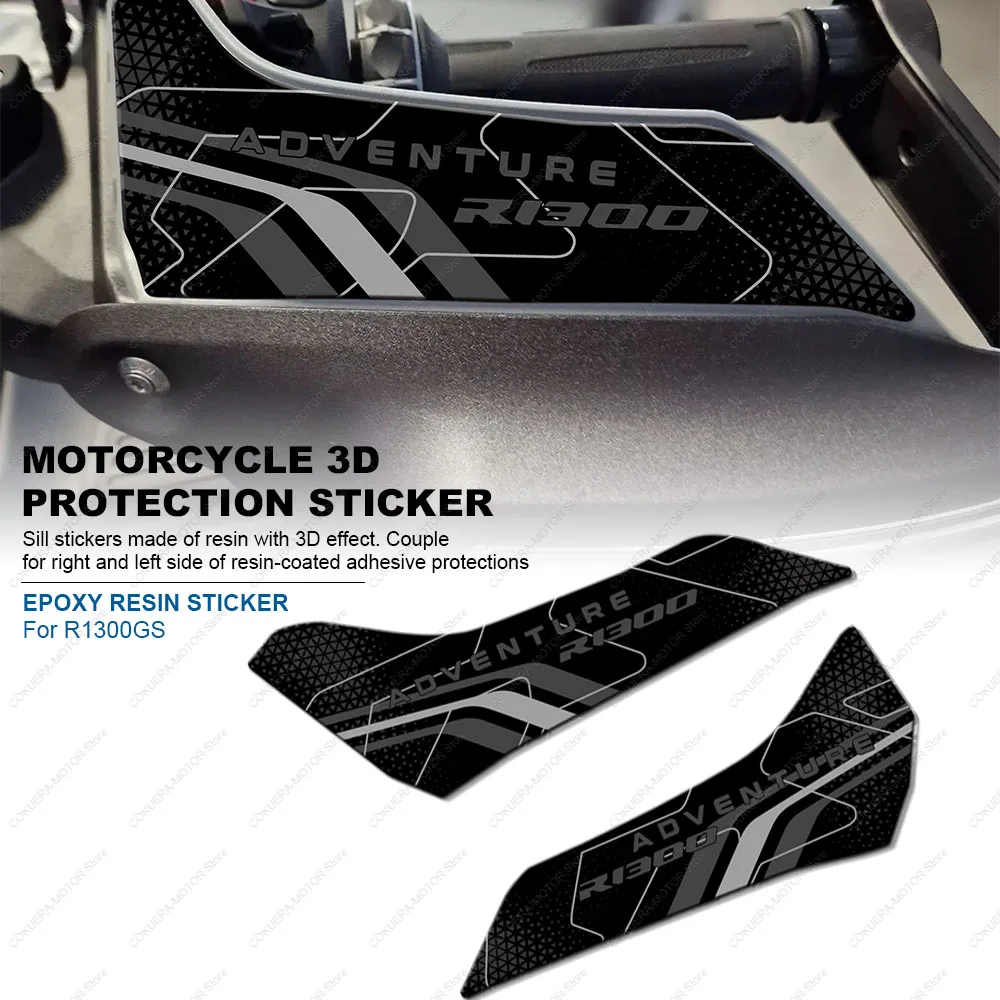 

for R1300GS R 1300 GS Adventure 2025 Motorcycle Tank Pad Sticker Handguard Protection Sticker Decals Kit