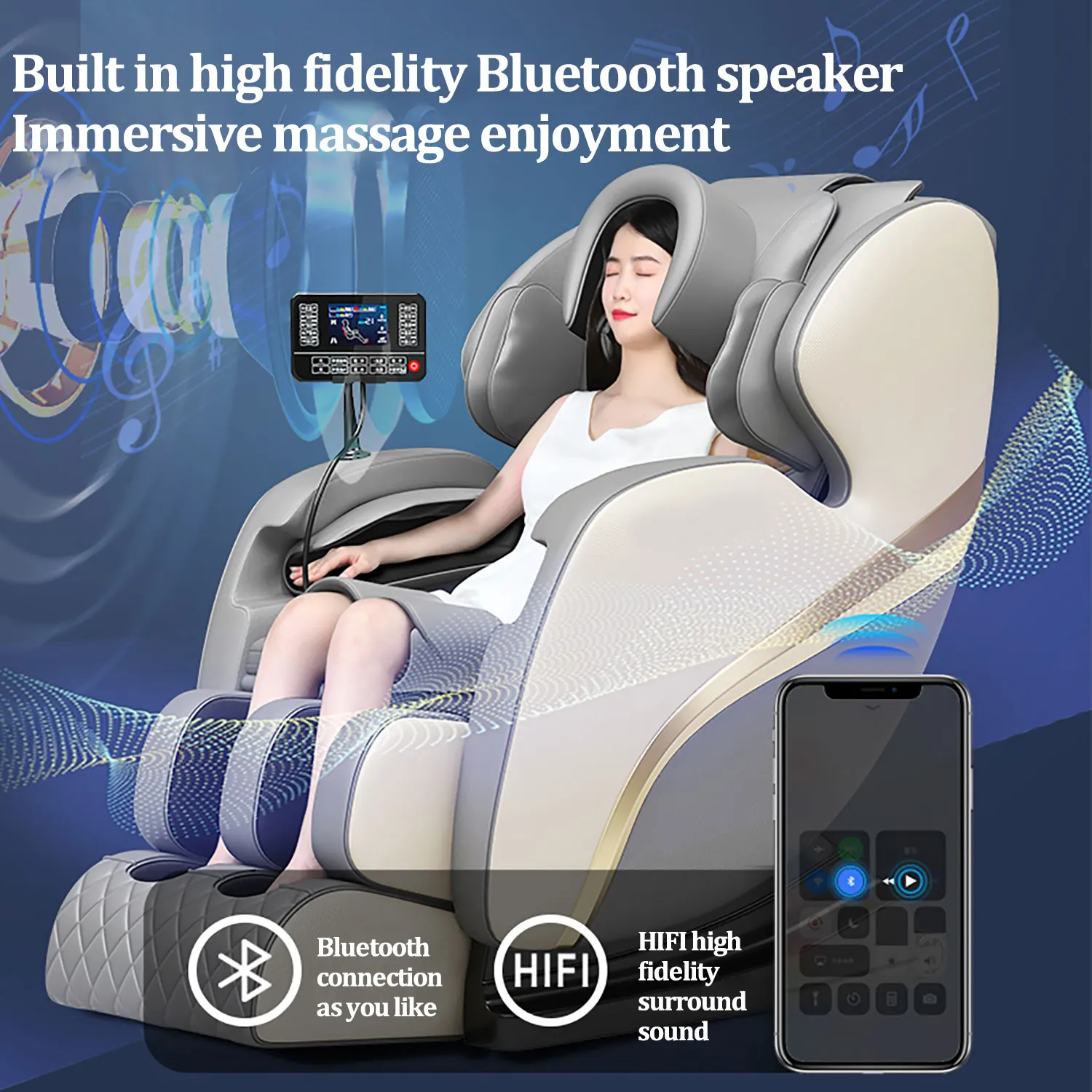 Massage Chair Home Full Body Space Capsule Zero Gravity Multi-Function Massage Sofa Massage Instrument For Middle-Aged And Elder