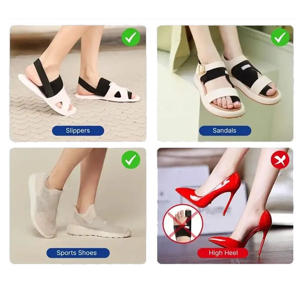Ergonomic Bunion Corrector Breathable Reusable Toe Valgus Corrector Comfortable Bunion Protector Toe Orthotics Brace Pedicure