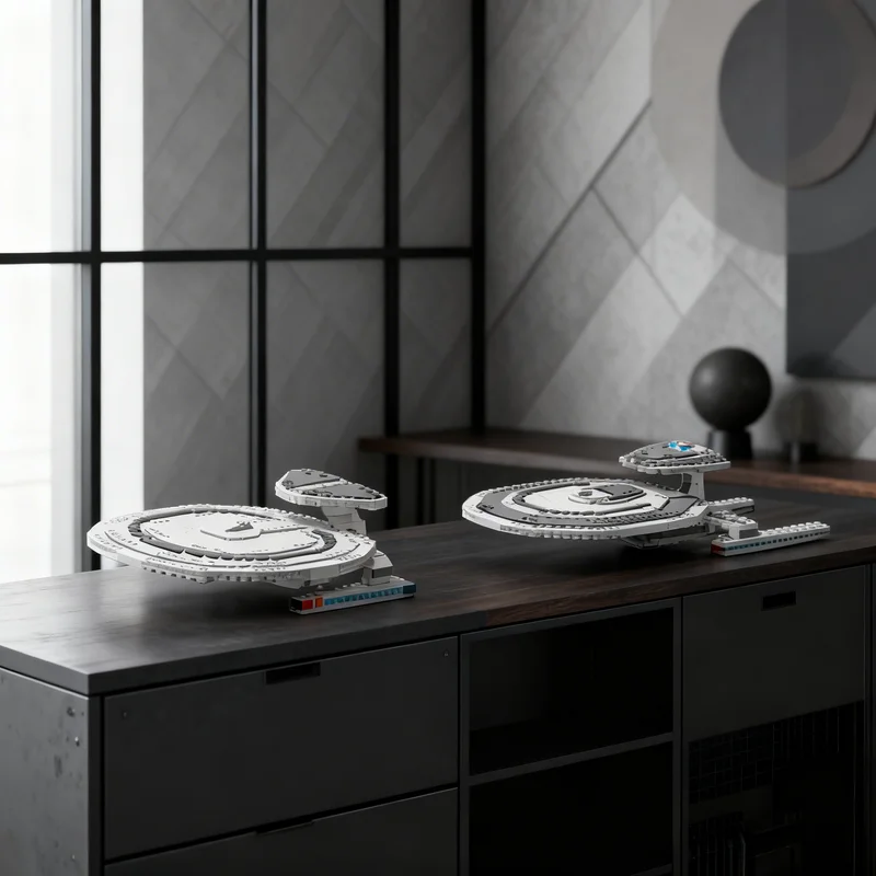 

Набор для сборки космического корабля MOC (3693 детали), серия «Гладкая версия», конструктор, подарок, креативный коллекционный декор для демонстрации