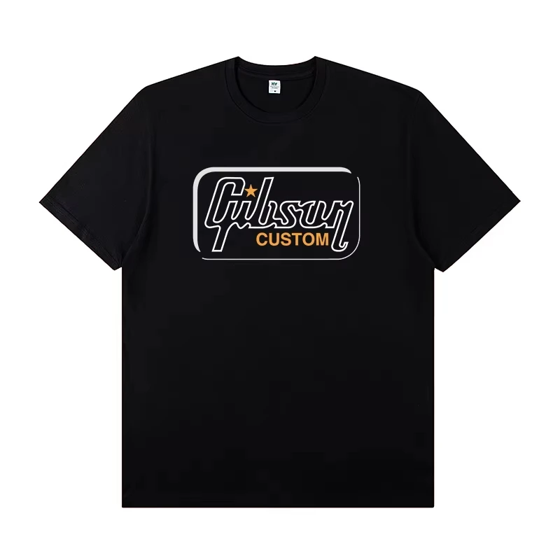 Camiseta de Manga Corta con Diseño de Guitarra Eléctrica Gibson Les Paul 2026, Disfraz de Práctica de Banda de Rock, Media Manga