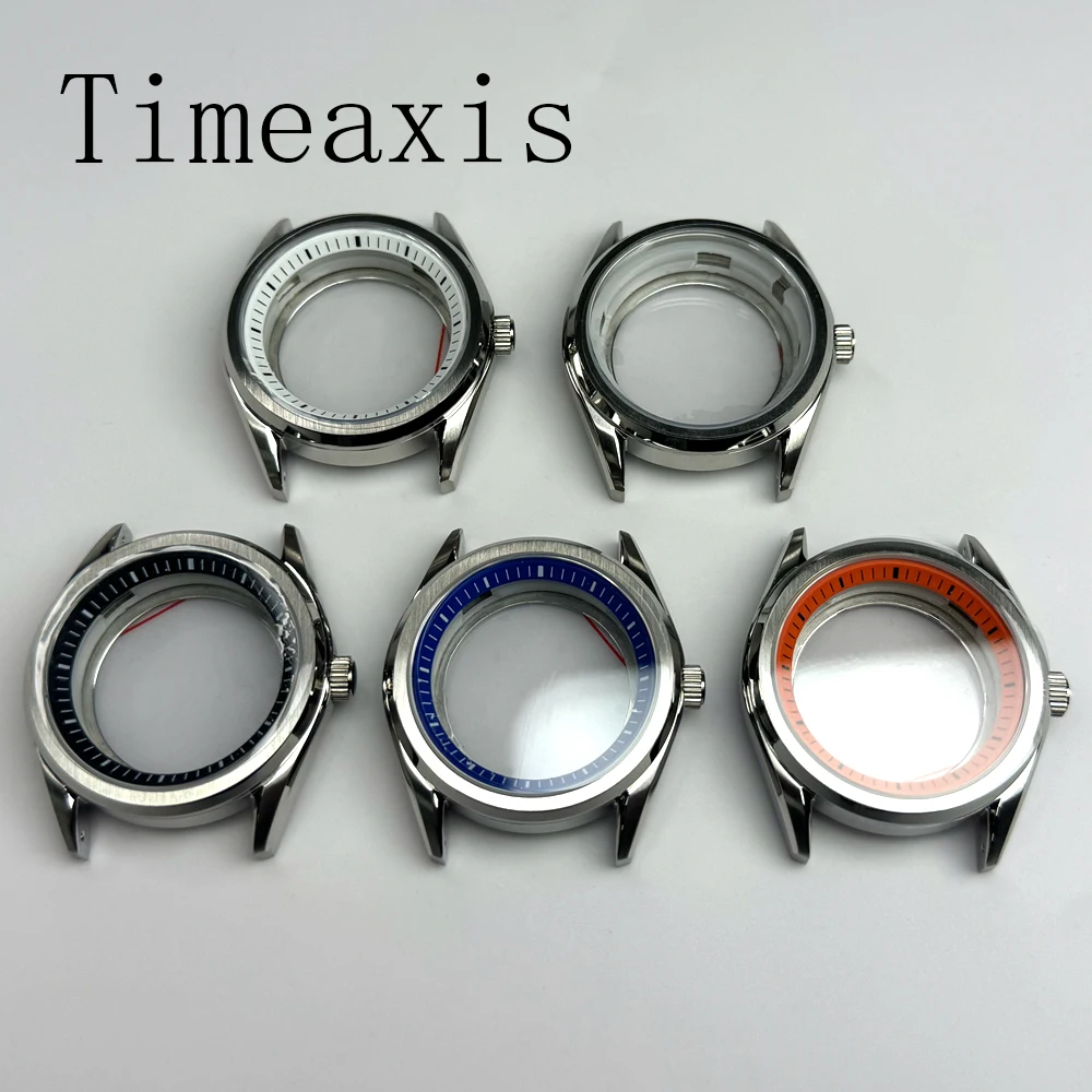 

Корпус из нержавеющей стали Timeaxis 40,3 мм, сапфировое стекло, подходит для деталей часов с механизмом NH35