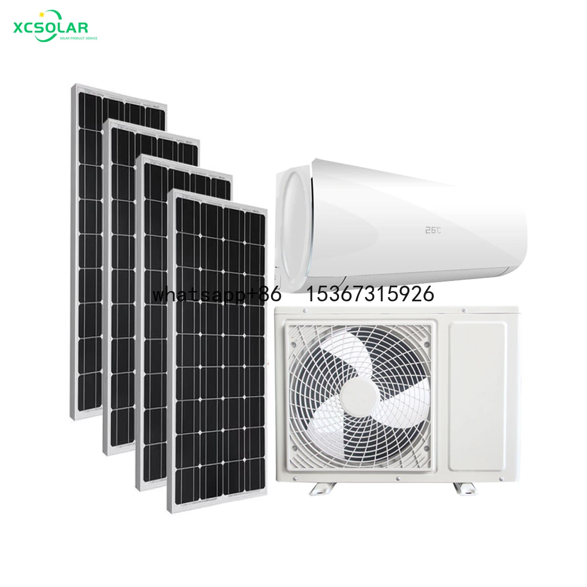 

China supplier Ac/Dc Hybrid Aire Acondicionado Solar Power Generator For Air Conditioner 9000Btu 12000Btu 18000Btu 24000Btu/