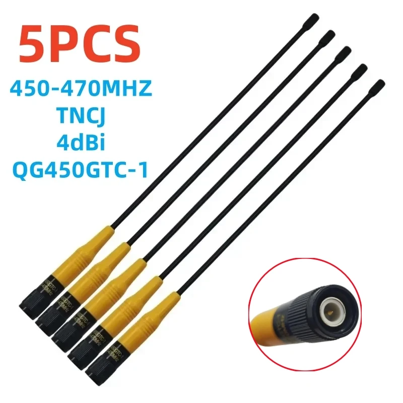 

5 шт. QG450GTC-1 GPS-приемник, штыревая антенна, 450-470 МГц, 4 дБи, TNC-J, южная винтовая антенна для тахеометра Trimble CHCNAV Hi-target