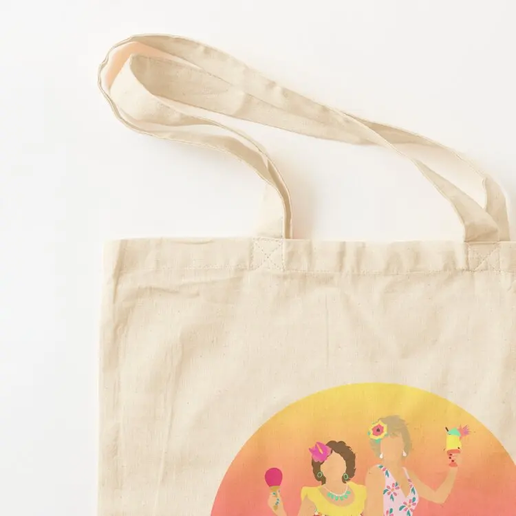 Barb and Star Go to Vista Del Mar - Horizon Tote Bag حقيبة الشاطئ حقيبة قماش حقائب نسائية للرجال #3