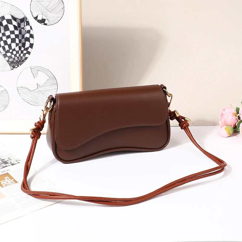 New Bag Strap Accessories 86.5cm Adjustable Length Single Shoulder Crossbody Multi-color Leather Bag Strap