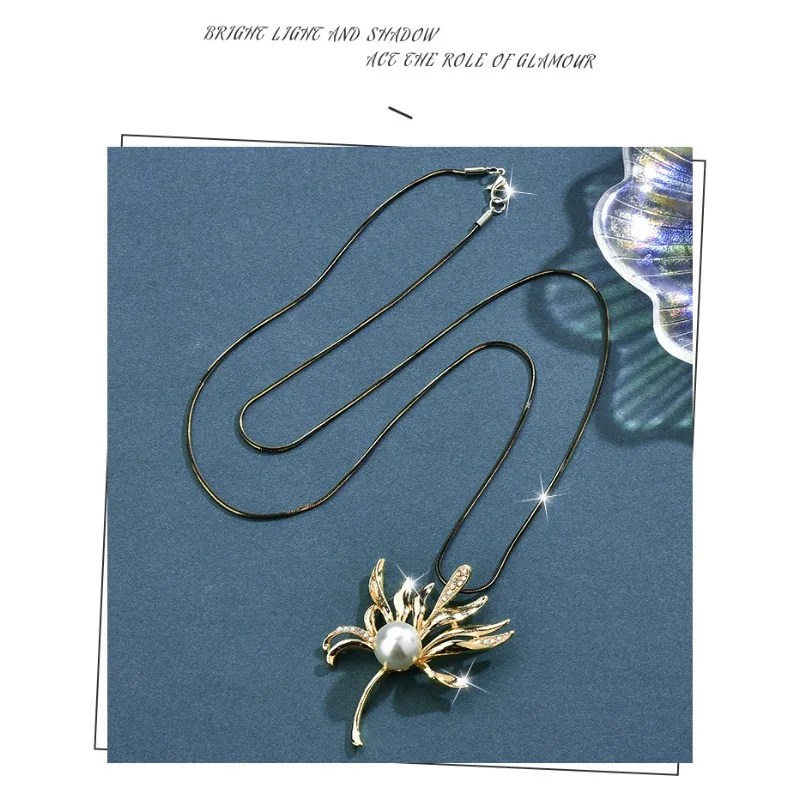 

Simple and fashionable necklaces in 2025, long necklaces exude feminine charm, classic sweater chains