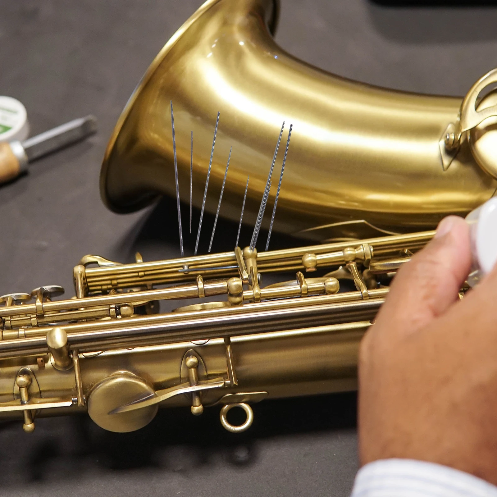 

8Pcs High Elasticity Saxophone Needle Springs Lightweight Portable Musical Instrument Accessories