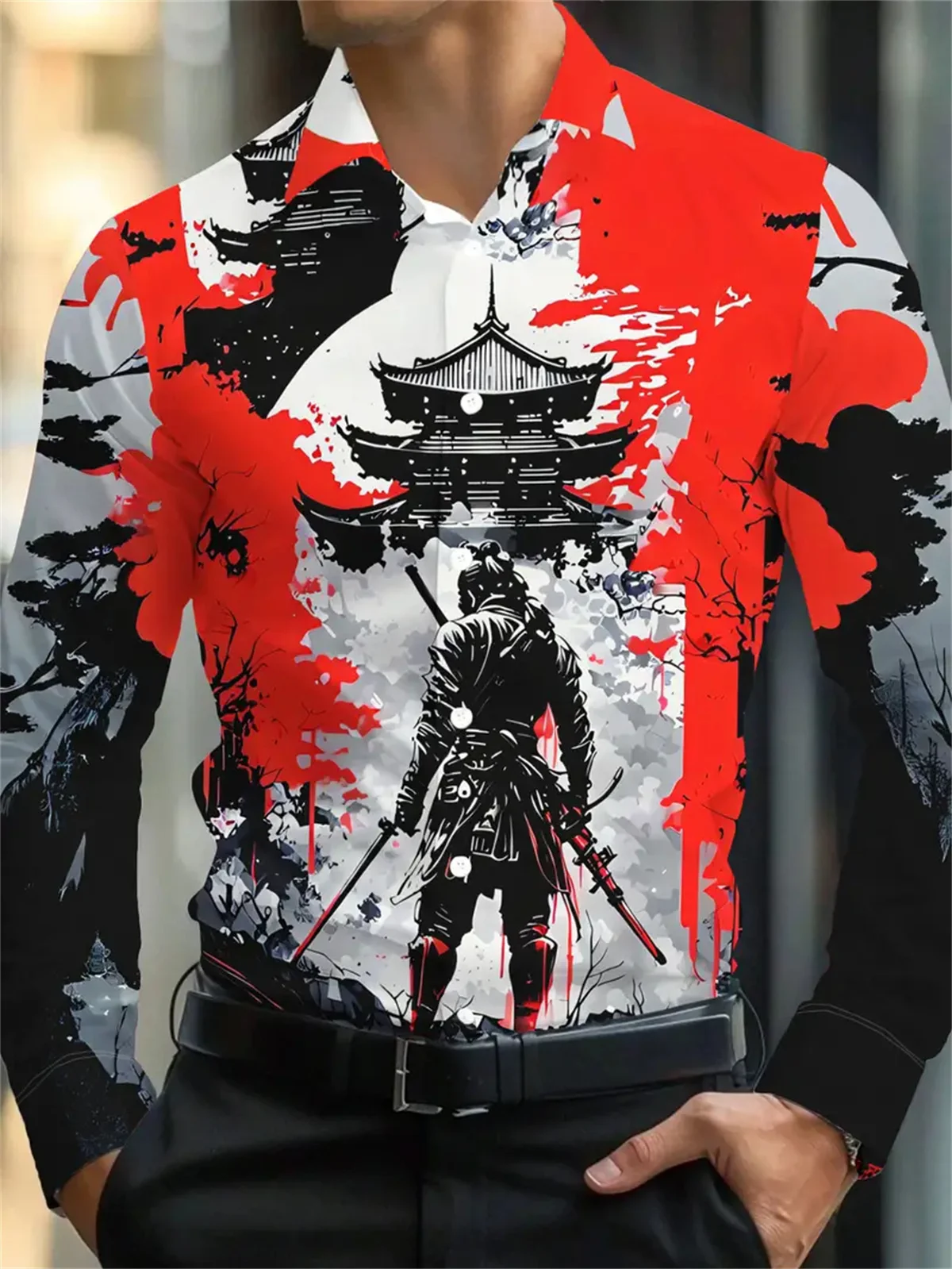 Мужская рубашка, повседневная рубашка