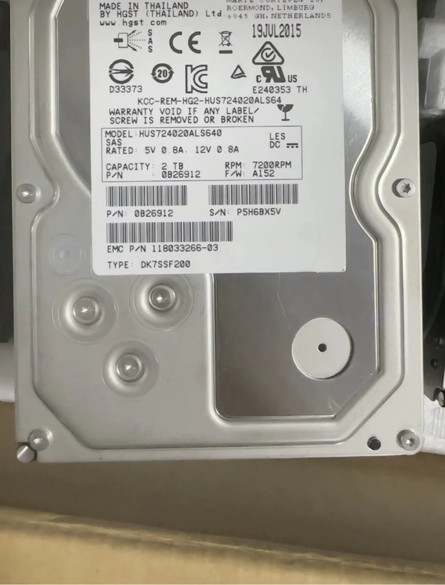 

For HUS723020ALS640 2T 7.2K SAS 3.5-inch mechanical hard disk