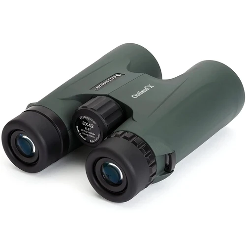 Imagen 2 del producto Celestron Outland X 8x42 10X42 Binoculares verdes Binoculares impermeables y a prueba de niebla para adultos Óptica multicapa y prismas BaK-4