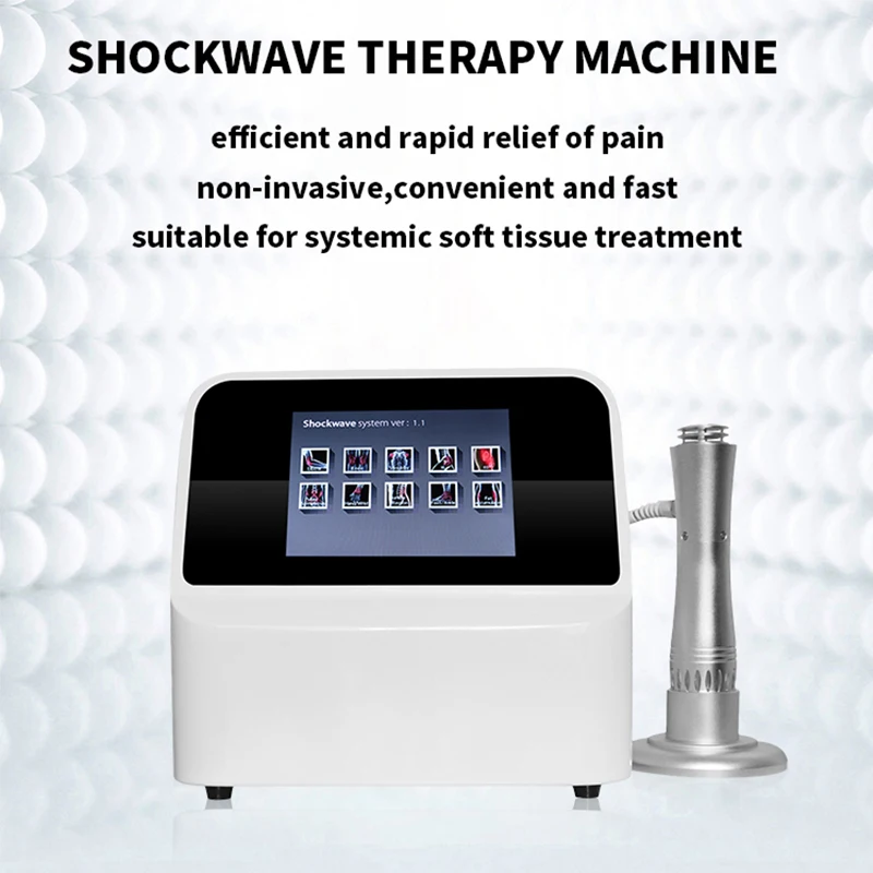 Shockwave Therapy Equipment Electromagnetic Treatments Muscle Massage Body Relaxation Back Pain Relief Physical Machine Salon