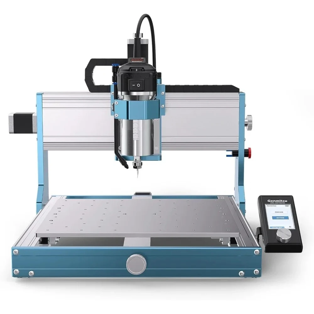 Screw Metal Engraving Aluminum Copper Acrylic Compatible High Precision CNC Router Machine 3030 PROVer MAX Linear Guide Ball