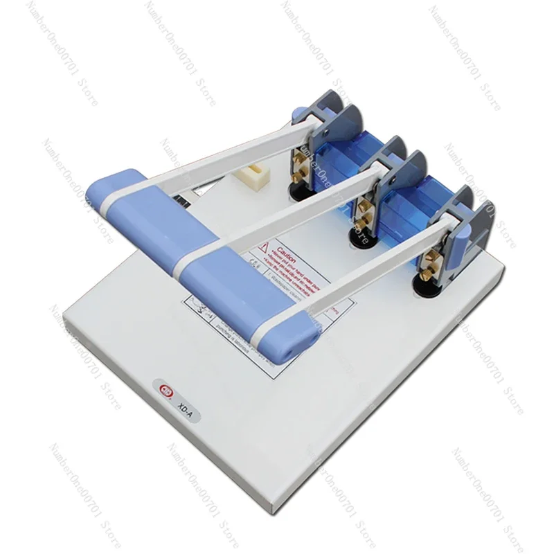 Punching Machine Manual Three-Hole Punching Machine Modern XD-a Excavator Personnel File Bookbinding Machine Punching