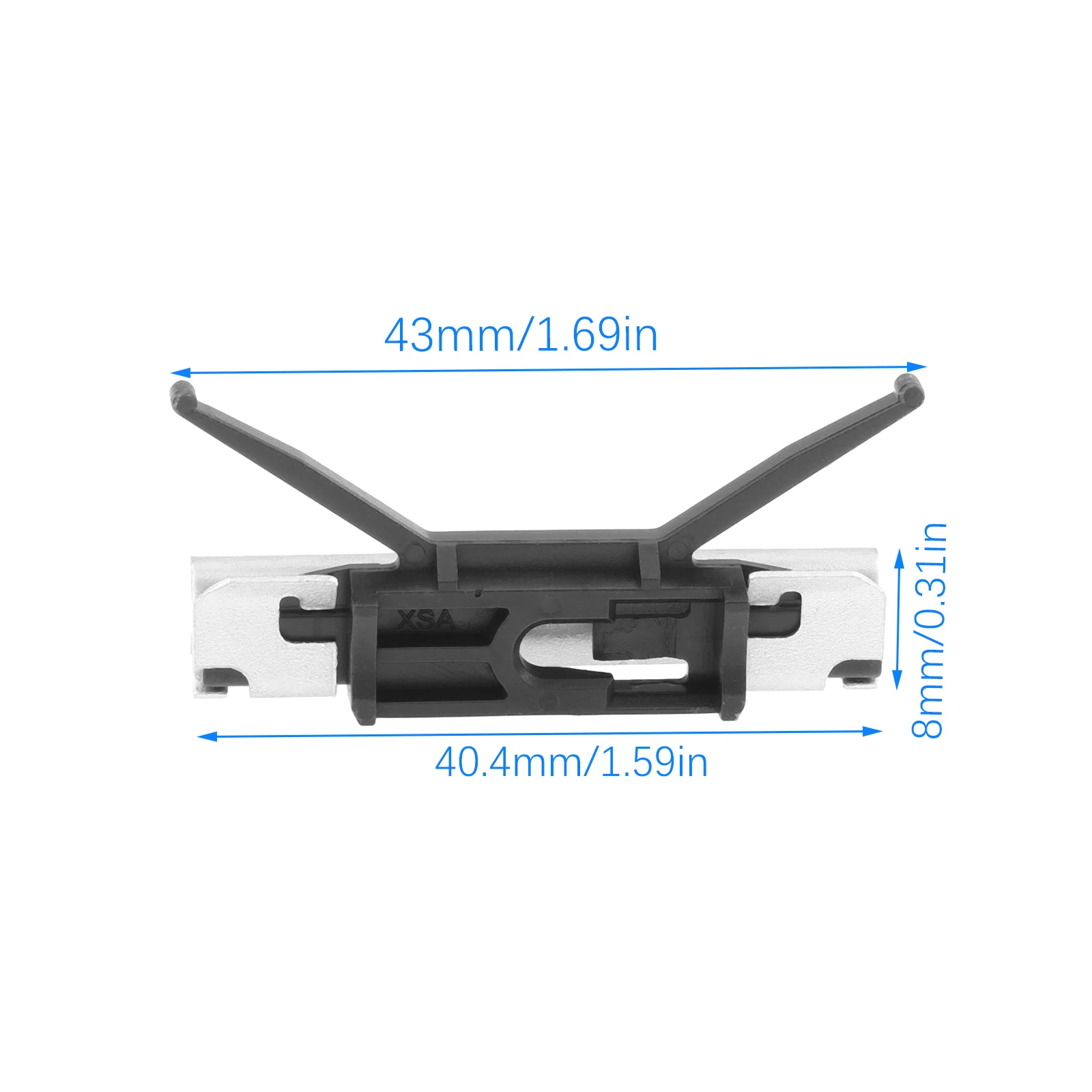 10Pcs Car Roof Molding Clip for BMW 51-13-7-232-420 for 740Ld xDrive Sedan for 750Li ActiveHybrid for Alpina B7 51137232420
