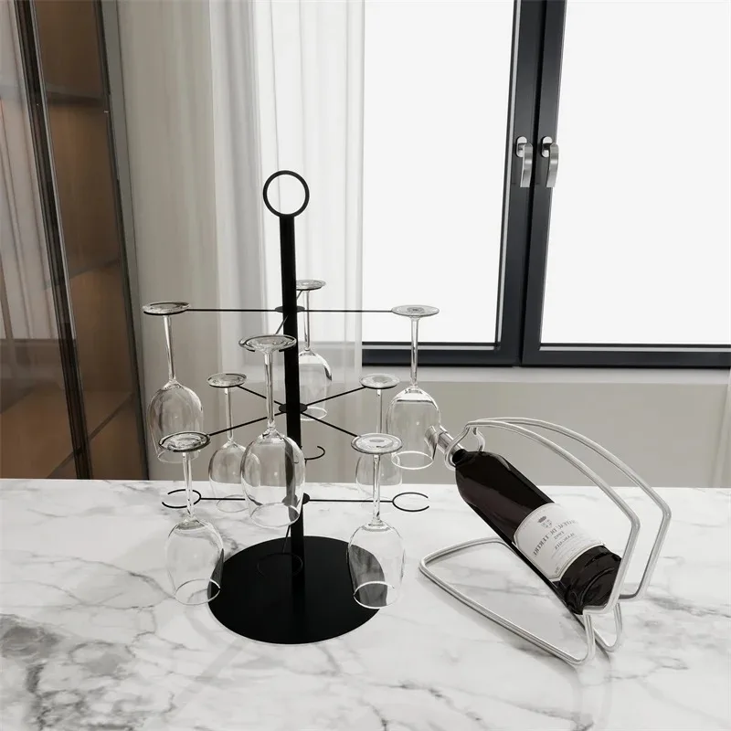 

Cocktail Tree Stand Wine Glass Display Drinks for Champagne Cocktails Martini Cocktail Wine Glass Holder Bar Banquet Party