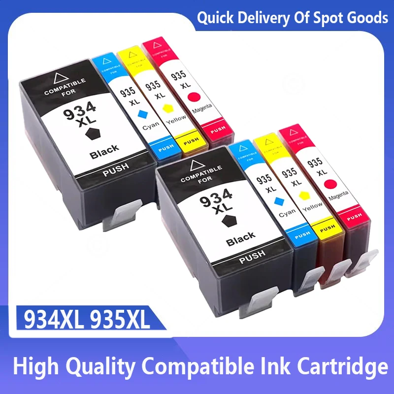 For HP 934XL 935XL ink Cartridge Compatible 934 935 for hp934 For HP Officejet Pro 6812 6830 6815 6835 6230 6820 printer