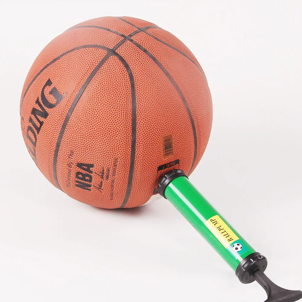 Portable Football Soccer Air Pump Swimming Ring Beach Ball Inflatable Basketball Pump Inflating Needle