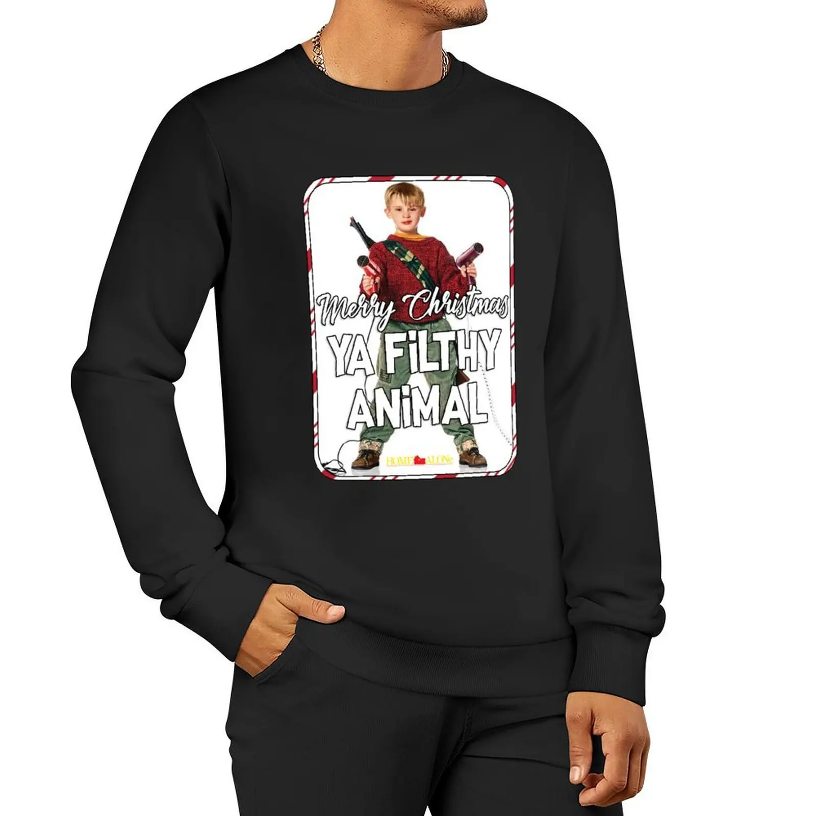 

Merry Christmas Ya Filthy Animal Sweatshirt men's sweat-shirt new sweatshirt