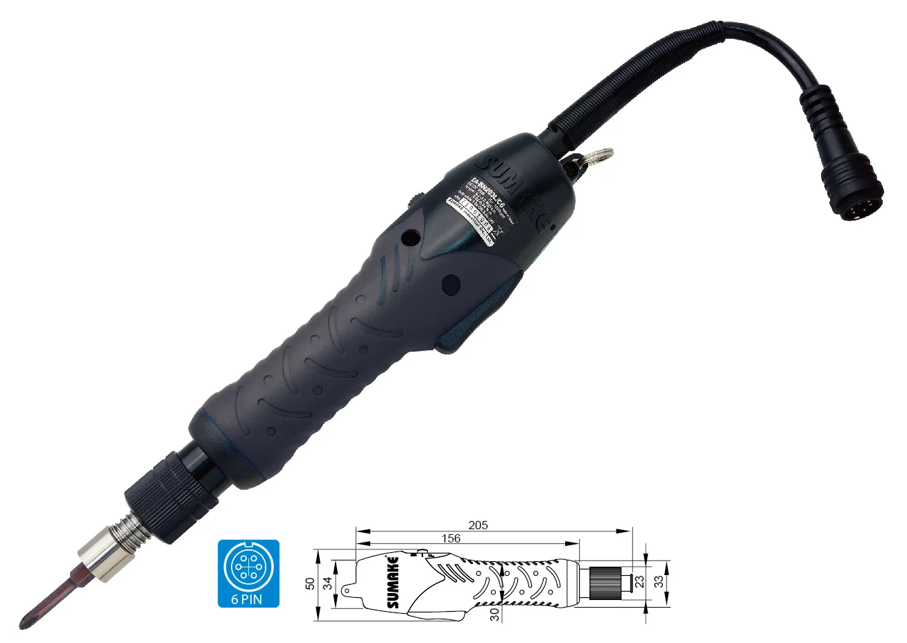 SUMAKE Premium 0.02~0.98Nm Brushless DC Electric Screwdriver Full Auto Shut Custom Home Office Power Tool with Promotions