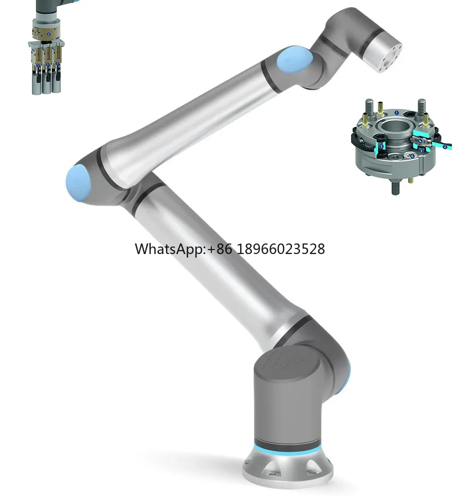 High Performance UR 20 Cobot with AIR PICK Gripper China Supplier Robotic Arm 20kg Payload for Stacking Weightlight Parts