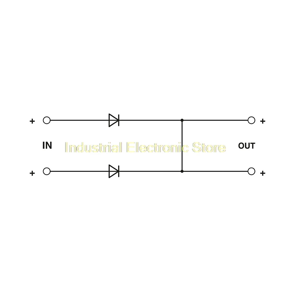 For Phoenix Diodes Redundancy Module 2868606 STEP-DIODE/5-24DC/2X5/1X10-2868606 STEP DIODE