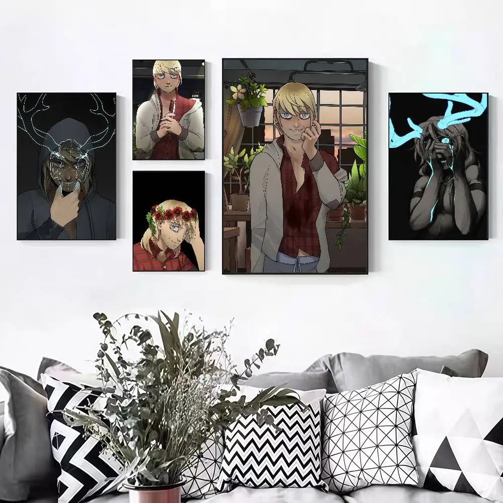 Game L-Lawrence O-Oleander Peelable Self-adhesive Poster Stickers Are Suitable For Frameless Wall Decoration In A Room