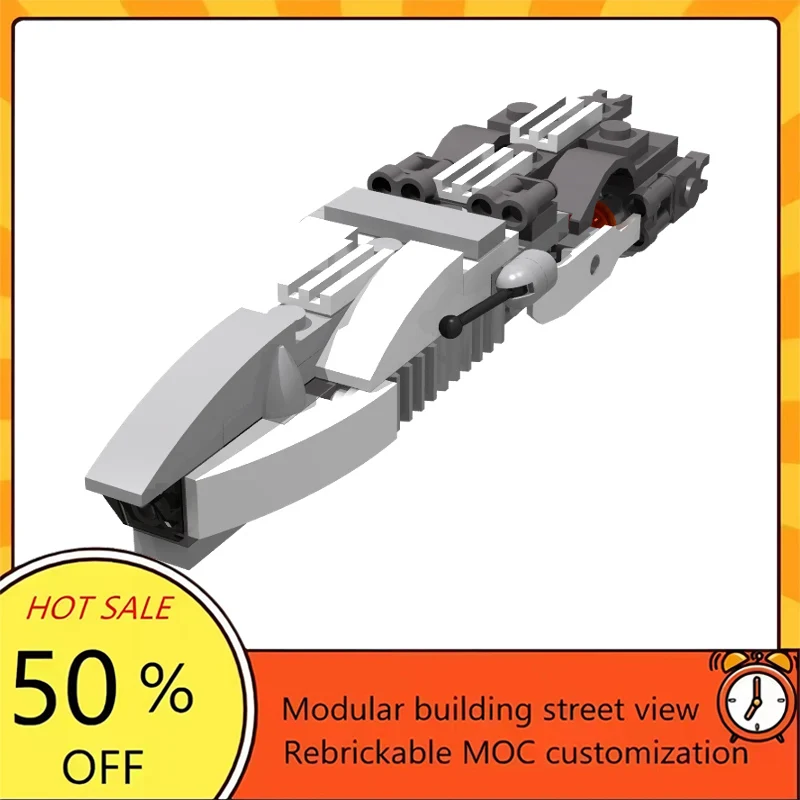 

78PCS Popular Space War Movie Model MOC Building Bricks Spaceship Modular Technology Gifts Holiday Assemble Children Toy Suit