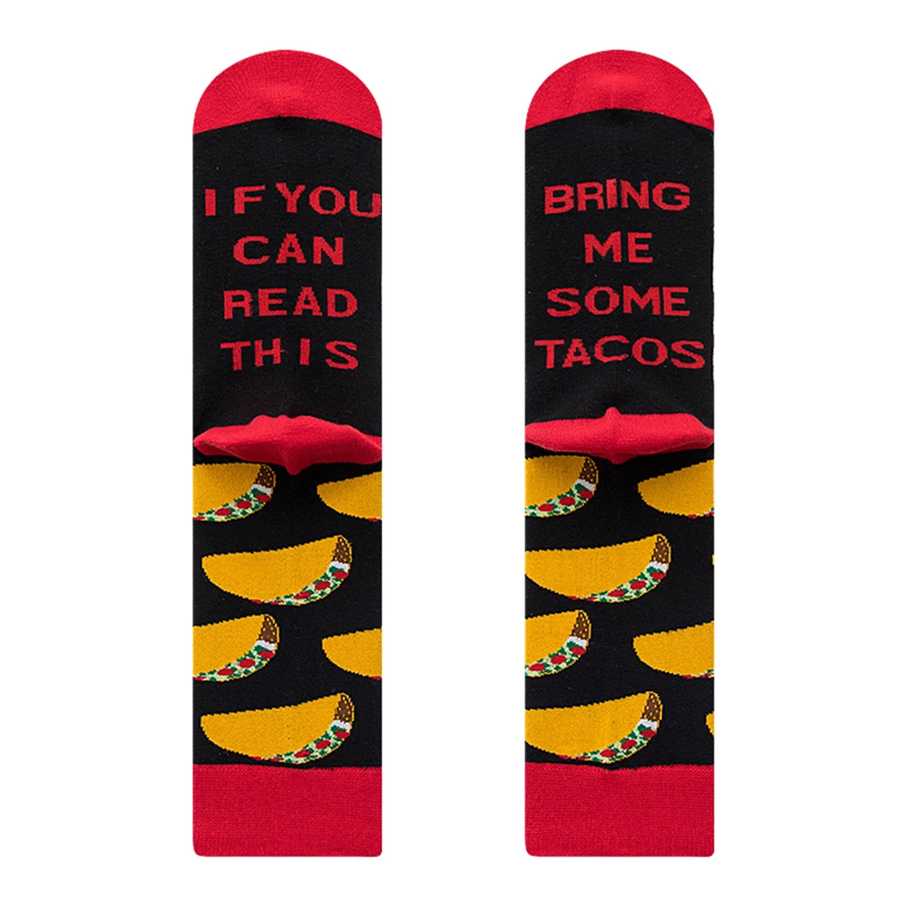 Brand New Custom Wine Socks If You Can Read This Bring Me Foods Autumn Winter Happy Halloween Christmas Gift Socks Dropship