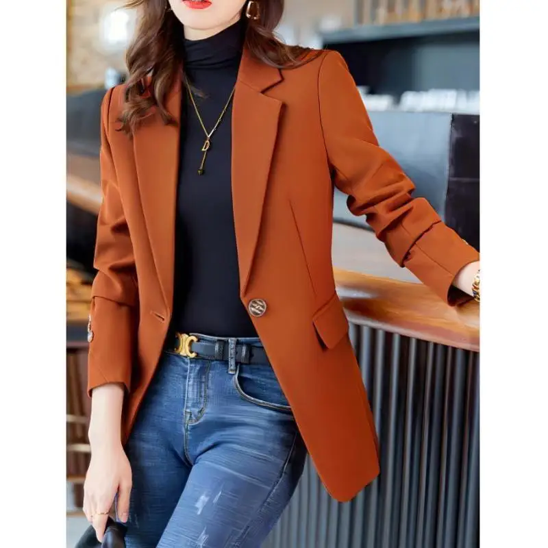 

Ele Gold Women's Suit Casual Sportswear ort Pants Seven Sve T-irt Cross-Border Bla Outerwear Autumn Faion