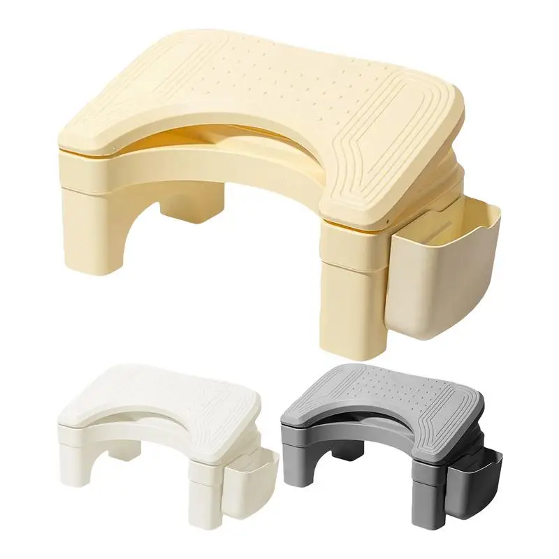 

Toilet Stool Household Footstool Removable Nonslip Toilet Seat Stool With Storage Box For Adults And Children Bathroom Accessory