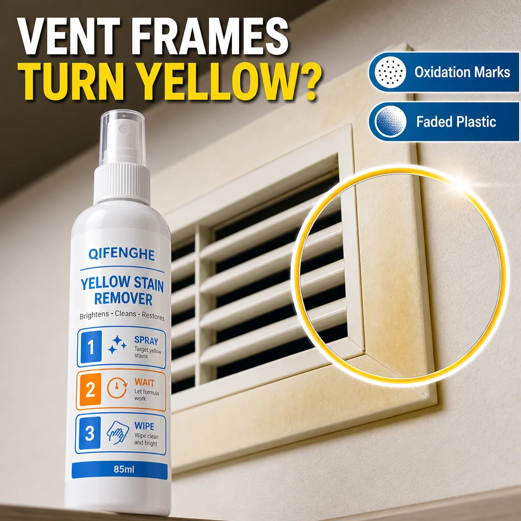 Yellowing Oxidation Remover Spray for Home Appliance Plastic Surface Car Bumper Trim Restorer Repair Shine