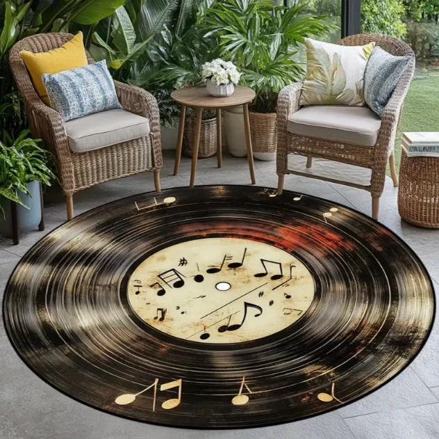 Retro vinylplaatpatroon tapijt - Commercial Kitchen Vinyl Flooring recensie en prijs