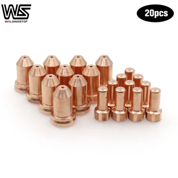 PT-80 PT80 PT80 PTM80 PTM-80 IPT-80 Plazma Elektrodu 52558 Plazma Kesici Torç Sarf Malzemeleri için Uç Nozulu 51311 PKG/20