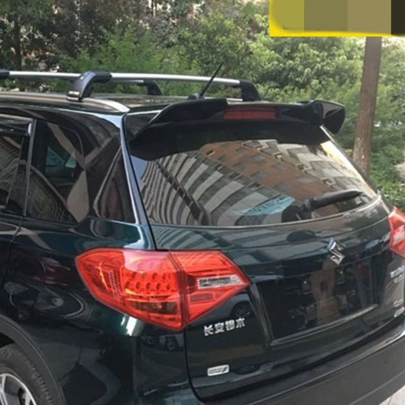 For Vitara Rear wing ABS Material Rear wing Primer Color Rear spoiler FOR Suzuki Vitara Spoilers 2015-2018