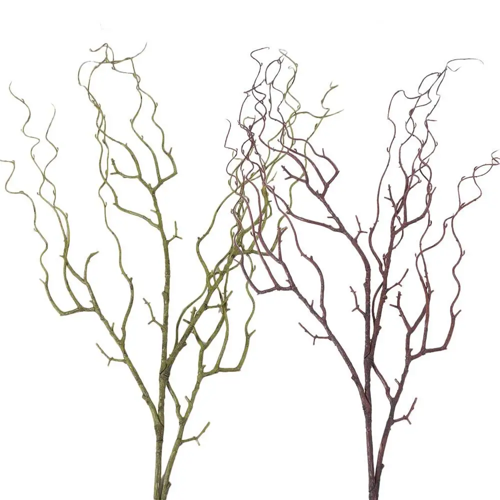 

120cm Artificial Willow Deadwood Luxury Realistic Simulation Tree Branch Elegant Plastic Fake Plant Home Garden Decor