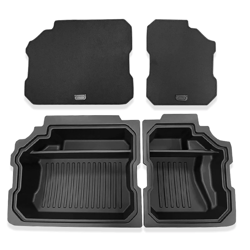 For Toyota Sienna 2023 2022 2021 Selected ABS material injection molded trunk storage box for automobiles