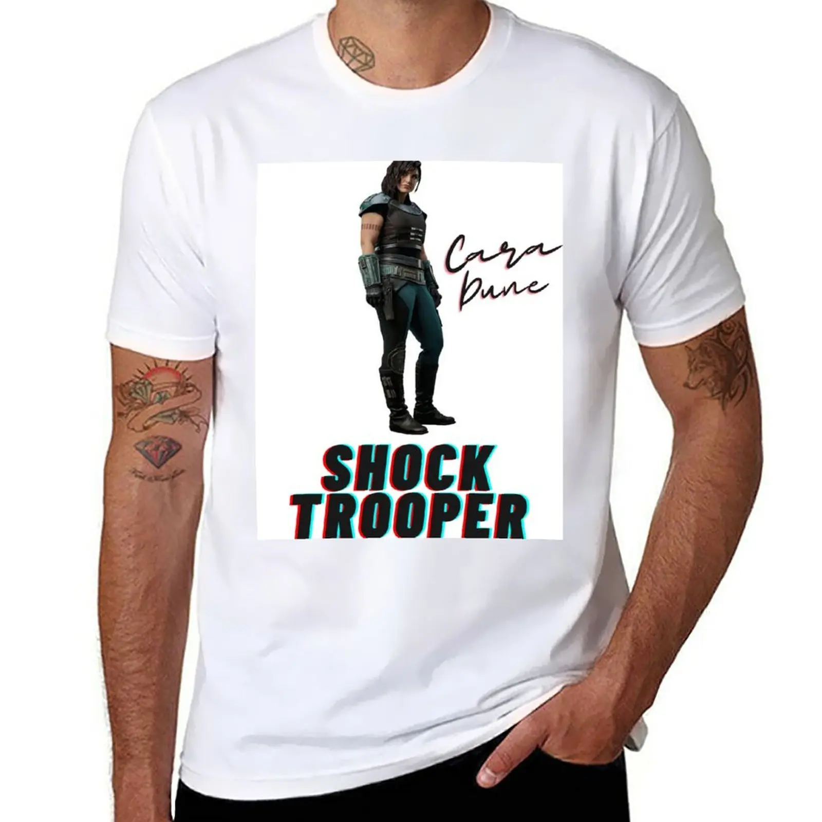 New Cara Dune Shock Trooper T-Shirt t-shirts man custom t shirts anime men clothes