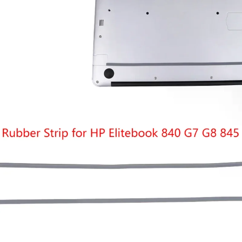 

1/2 шт. резиновая полоска для ноутбука HP Elitebook 840 G7 G8 845 G7 G8, нижняя часть корпуса, подушка для ног, поверхность, резиновые полоски для ноутбука