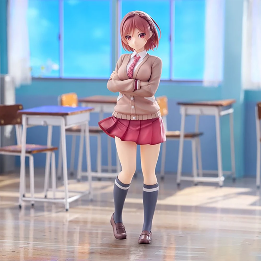 

100% оригинал в наличии FuRyu Trio-Try-iT Фигурка Class No Daikirai Na Joshi To Kekkon Suru Koto Ni Natta.Sakuramori Akane Model