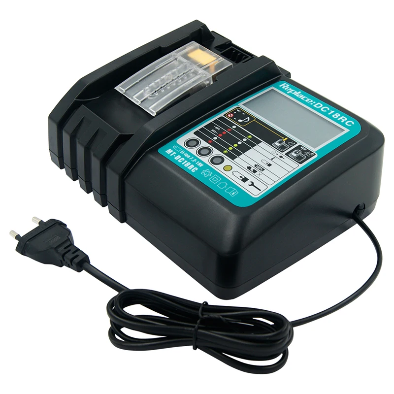 BL1850 BL1430 Lithium Rechargeable Battery Charger for Makita 7.2V 14.4V 18V Battery BL1815 BL1830 BL1840 BL1860 BL1440 BL1460