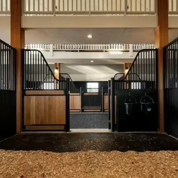 

Stables made in China's strongest factories beautiful European style the latest bamboo european horse stalls