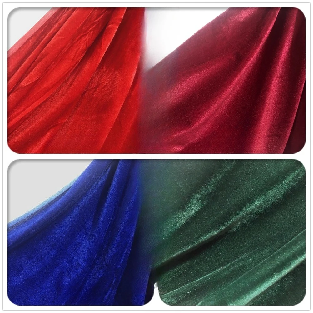High Quality Medium Thick Velvet Fabric, Handmade DIY Conference Tablecloth, Stall Fabric, Background Fabric, Curtain Fabric