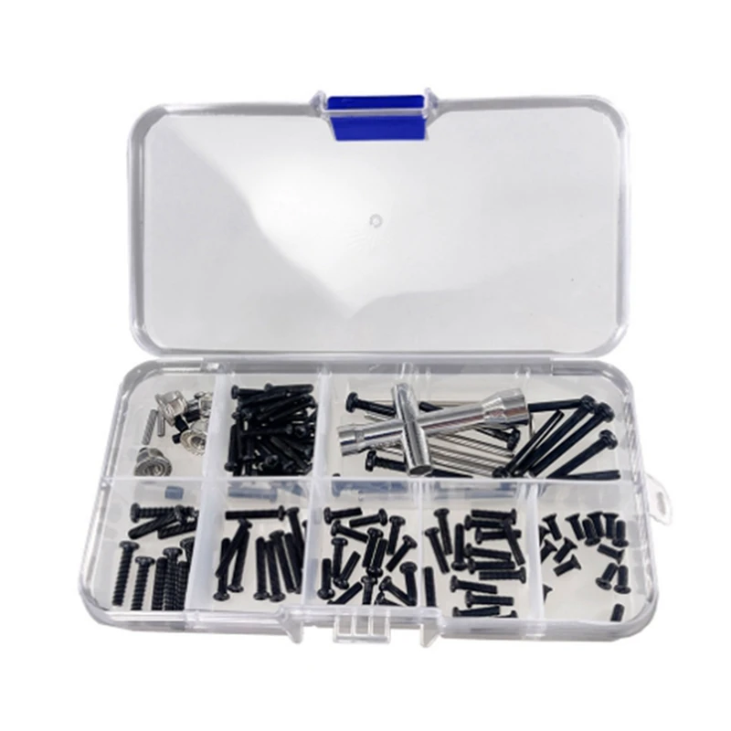 Screw Tool Accessories Box For MJX 1/16 16207 16208 16209 16210 H16 H16BM RC Car Upgrade Parts