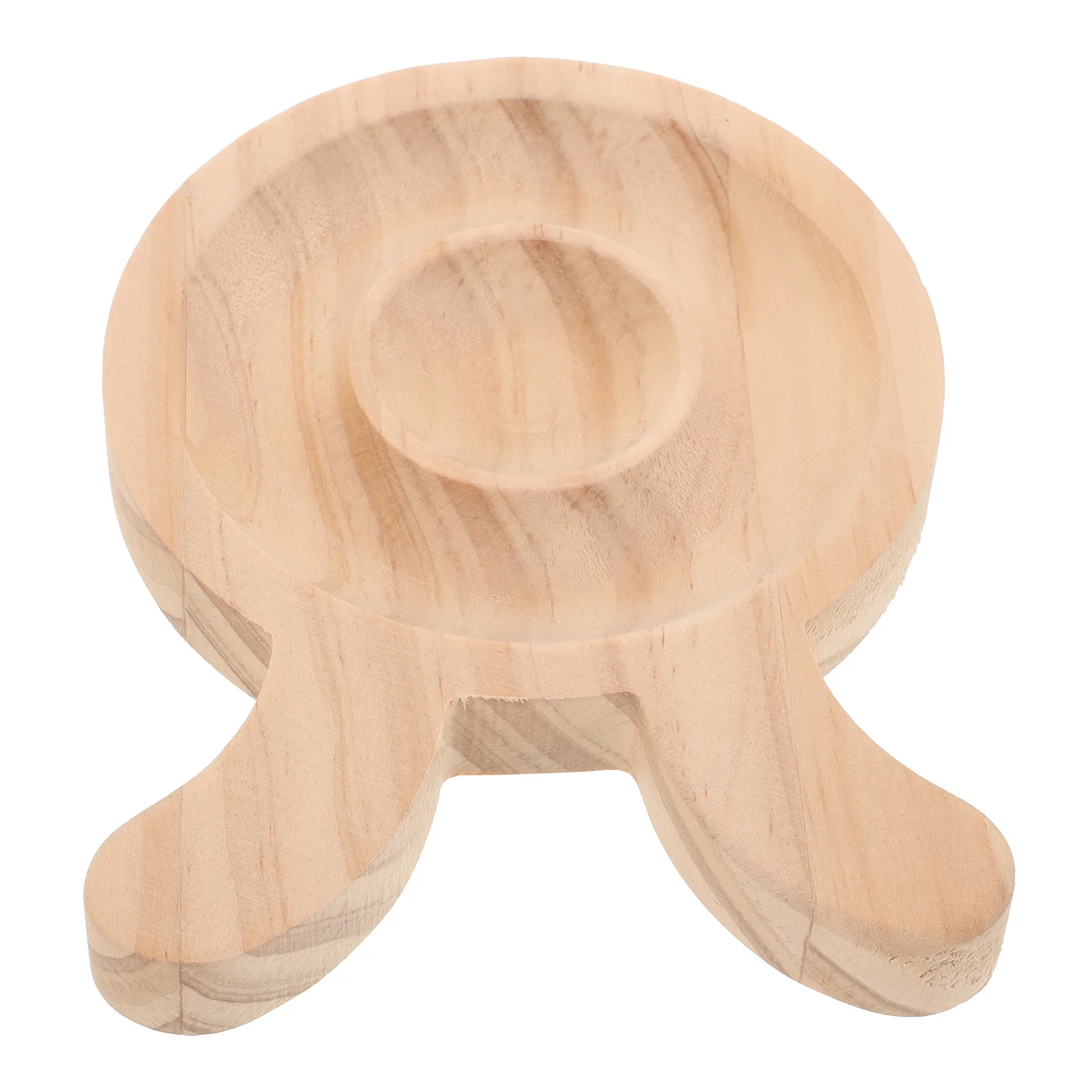 

Cute Easter Bunny Jewelry Tray Wood Ring Dish For Earrings Bracelets Display Storage Trinket Holder Plate Gift Favor
