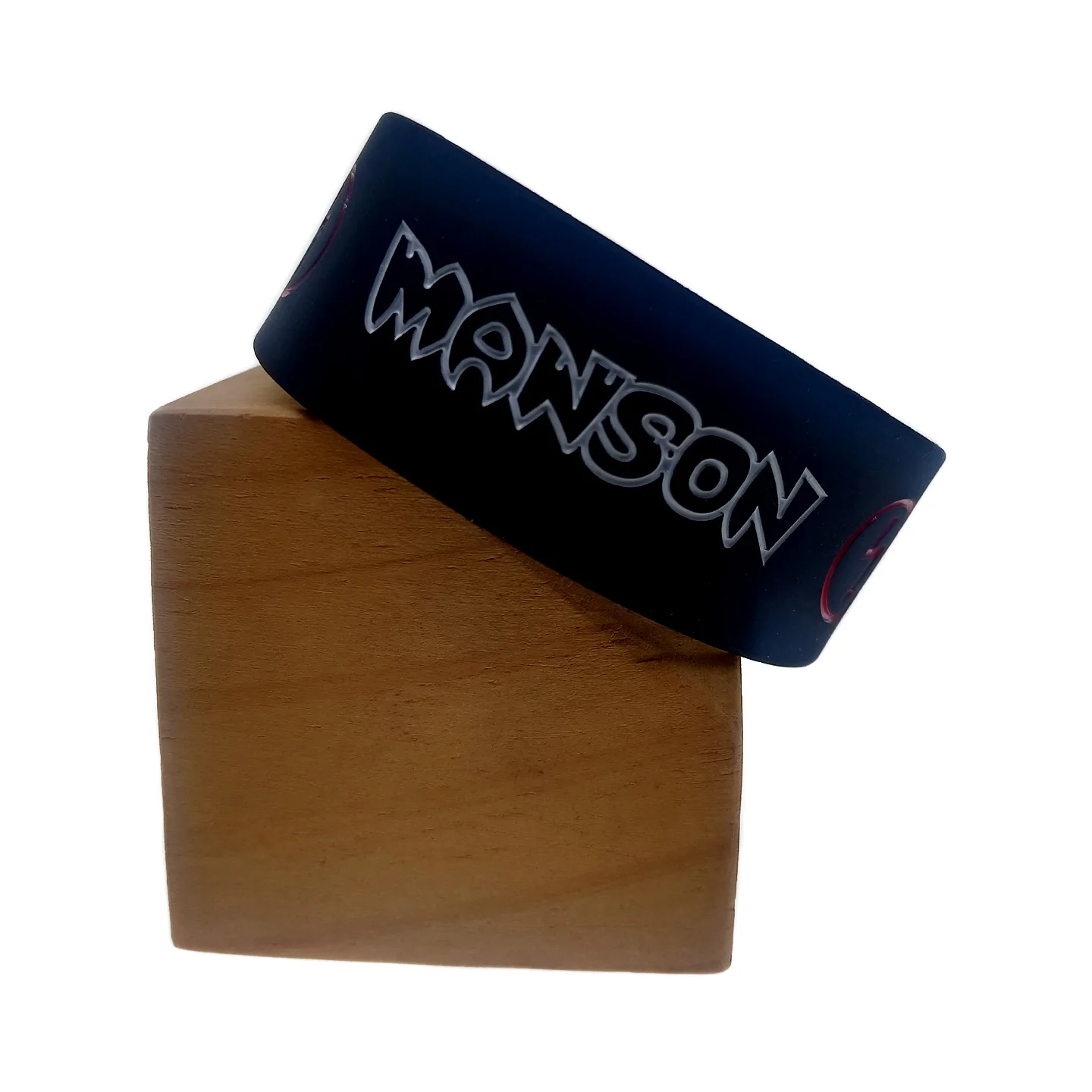 25 Pcs Alternative Metal Rock Band Bangle Marilyn Manson Silicone Wristband for Music Concert