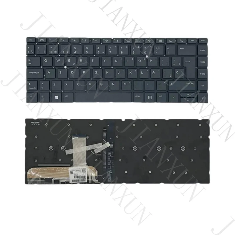 S+For HP EliteBook 1040 G4 X360 1040 G5 G6 Black SP Keyboard Backlight L66881-071