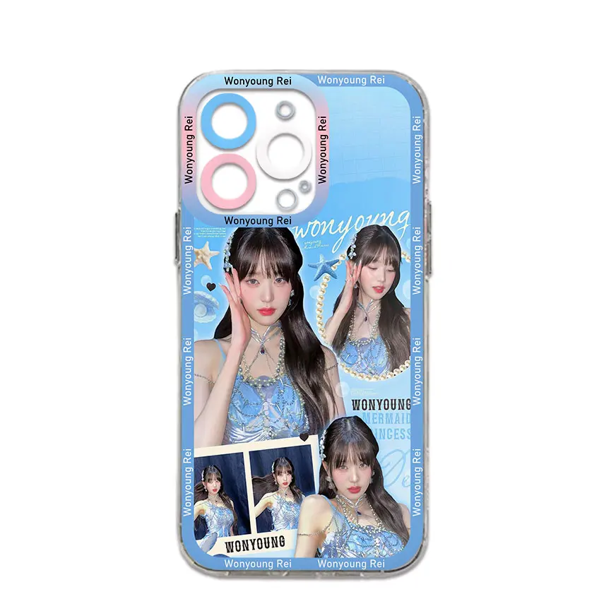 Ive Kpop Wonyoung Rei Case For Samsung A73 A72 A71 A53 A52 A51 A50 A42 A32 A30 A23 A22 A13 A12 A11 A35 A55 5G