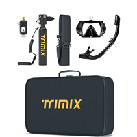 TRIMIX Diving Mini Scuba 0.5L Lung Tank Kits Diving Mask Snorkel Tube 6-10 Minutes Underwater Breathe Diving Cylinder