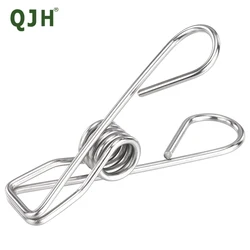 Leather Sewing Metal Clip, Stainless Steel Clothes Pins for Hanging Clothes, Snack Bag Clips Home Kitchen Outdoor Travel Office